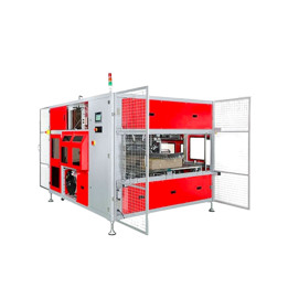 STEP TP CIL Transcorrliner Corrugated Industry Inline Strapping Machine